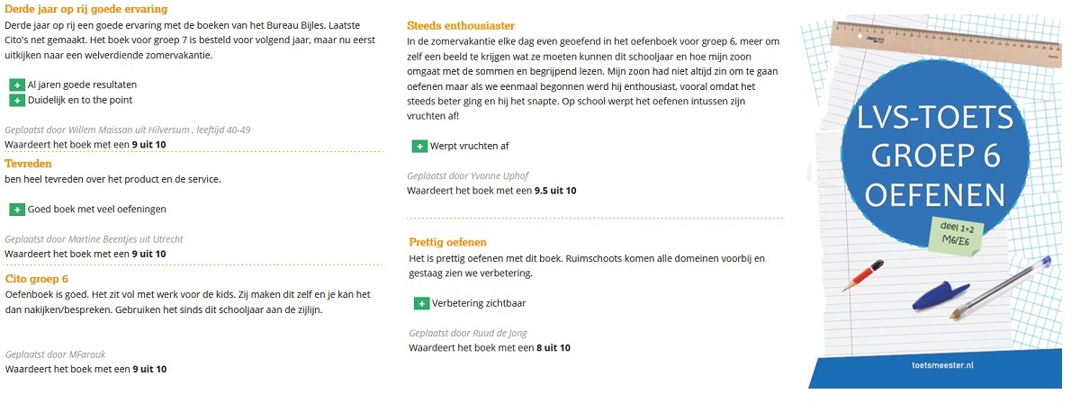 Cito-toets groep 6: overzicht voor ouders – Natasja Oosterloo