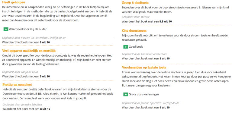 Cito-toets groep 8: overzicht voor ouders – Natasja Oosterloo